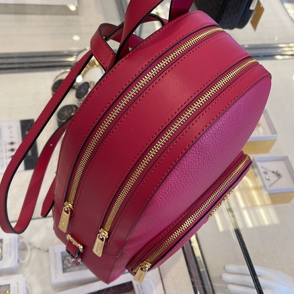 Michael Kors Bags Michael Kors Jaycee Medium Pebbled Leather
Carmine Pink - Picture 11 of 16